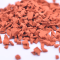 Nouvelle surface en caoutchouc de granulés de caoutchouc coloré EPDM de sécurité recyclée